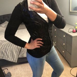 Forever 21 sequin front cardigan S